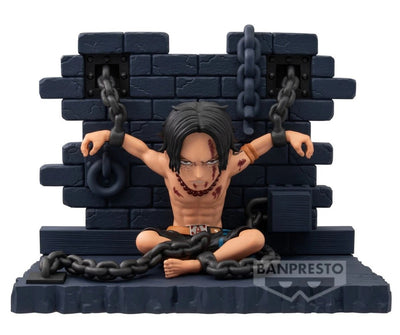 Figurine One Piece - Portgas D. Ace Impel Down WCF Log Stories - vue 1