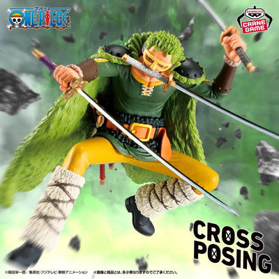 Figurine One Piece Roronoa Zoro Cross Posing Banpresto