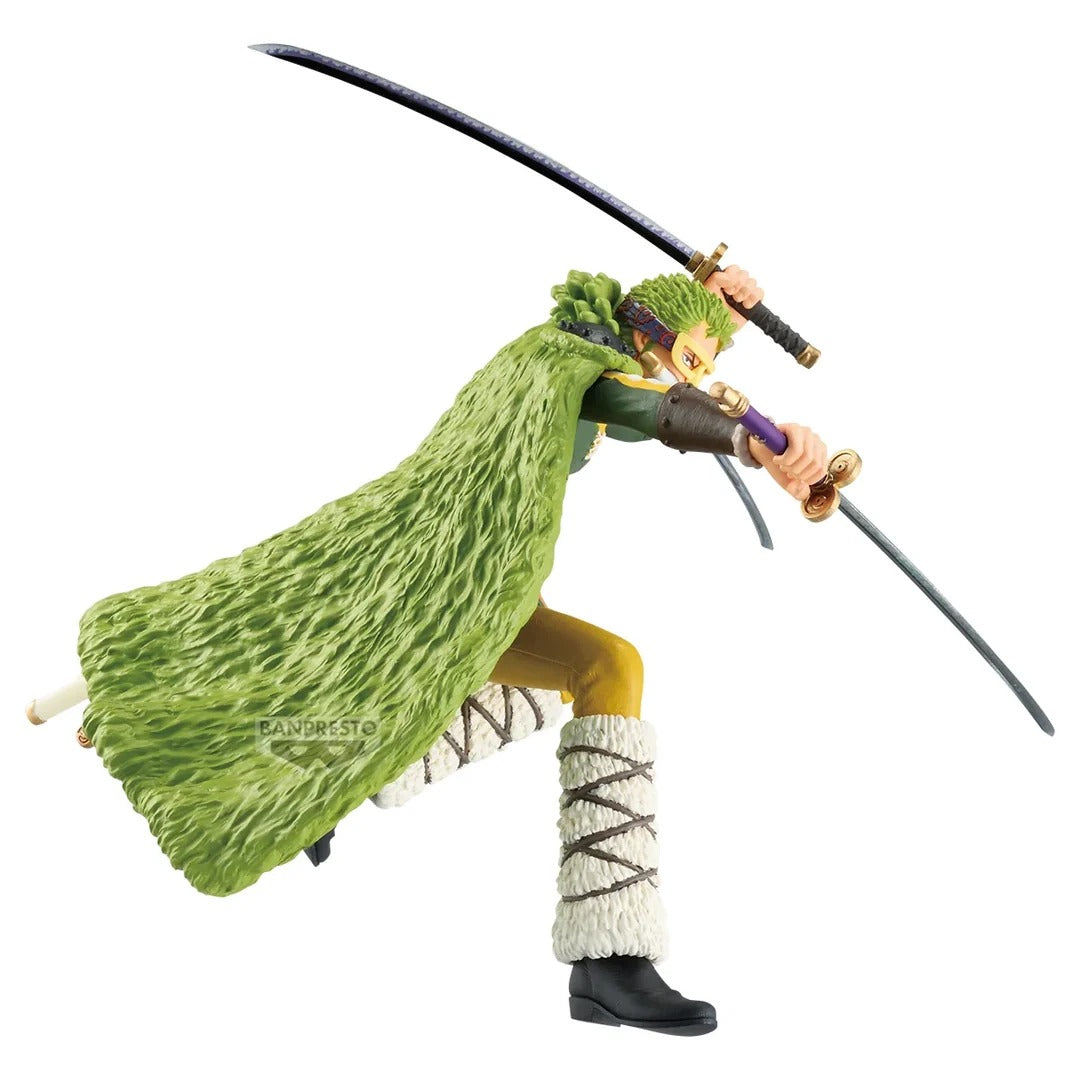 Figurine One Piece Roronoa Zoro Cross Posing Banpresto - photo 4
