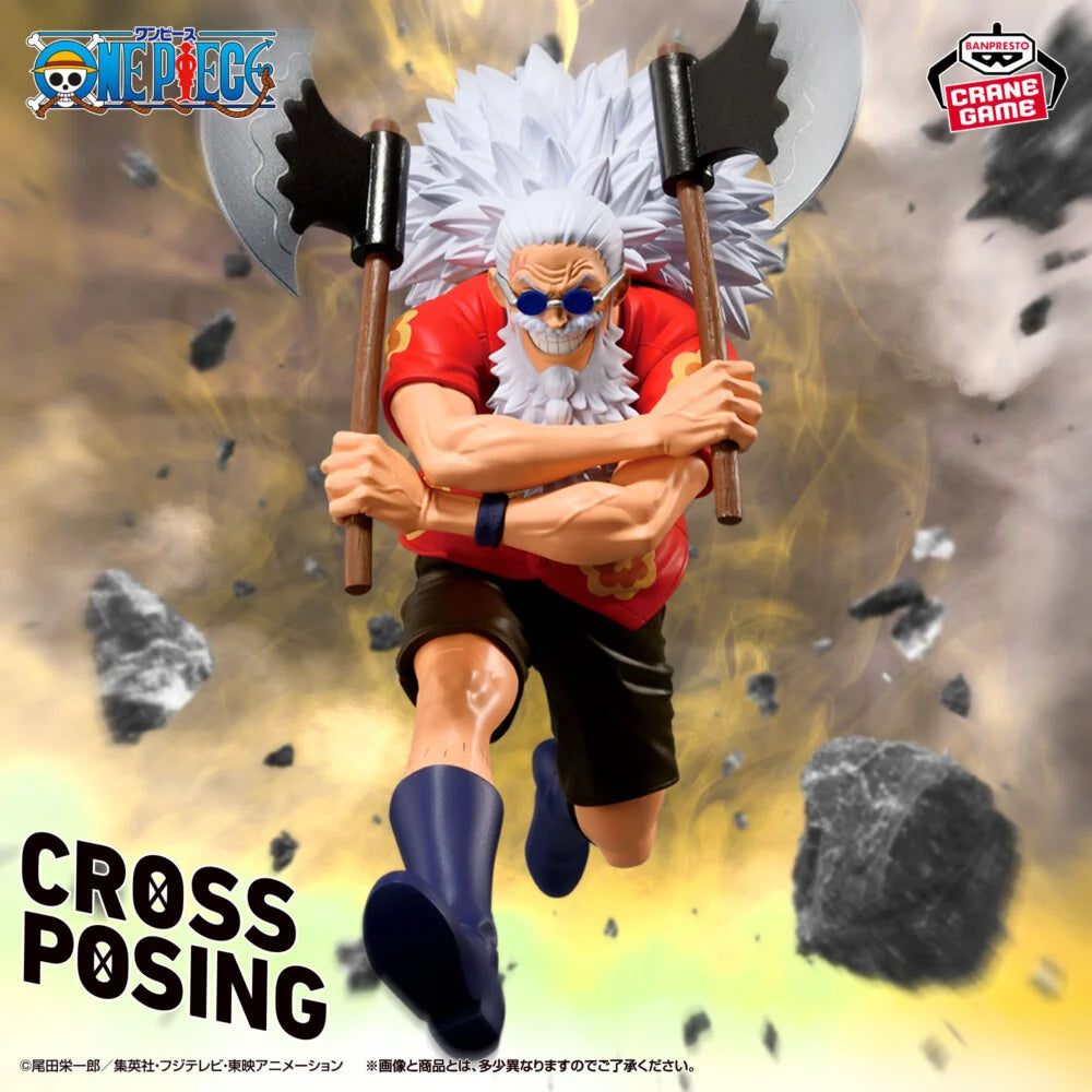 Figurine One Piece Scopper Gaban Cross Posing Banpresto