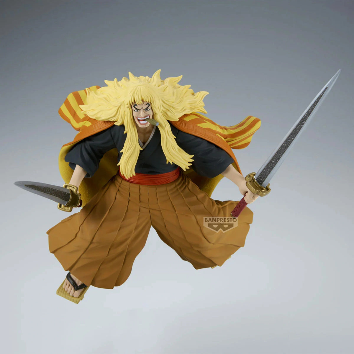 Figurine One Piece Shiki le Lion d'Or Battle Record Collection Banpresto - photo 2