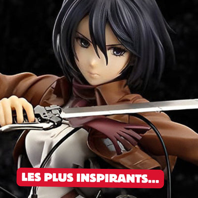 Figurine attaque des titans Mikasa box mystere