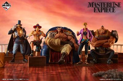 Figurine banpresto ichiban kuji Whitebeard pirates father and sons