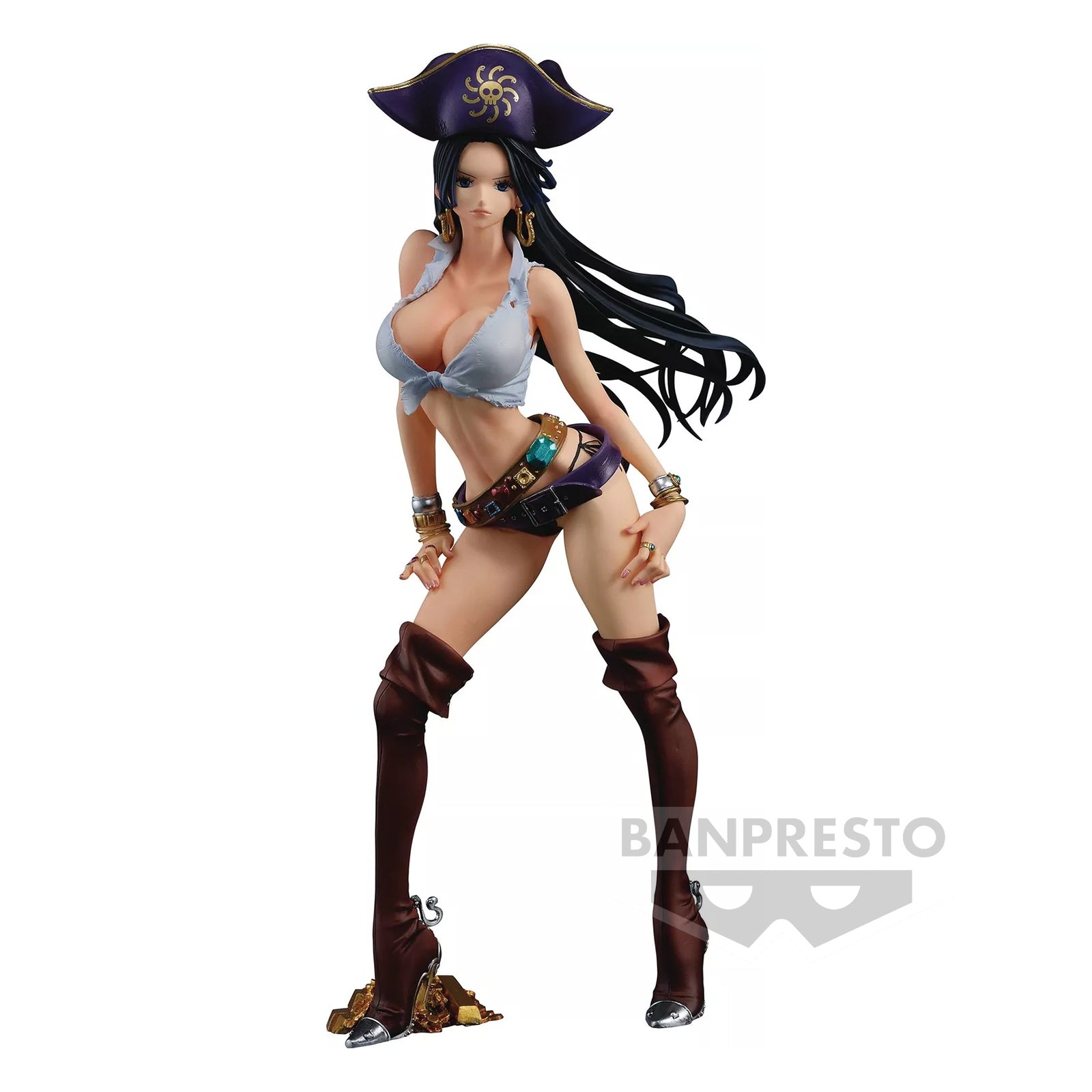 Figurine One Piece - Boa Hancock Flag Diamond Ship Banpresto Chronicles