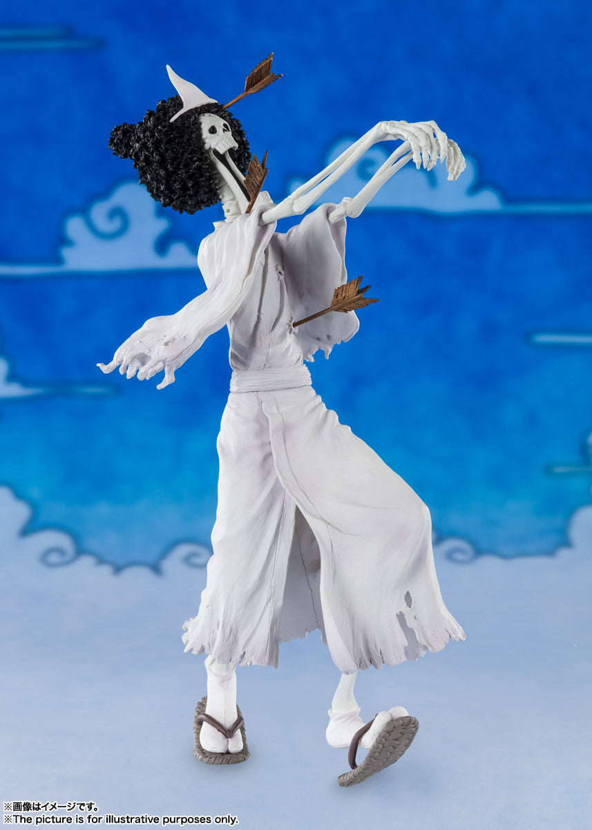 Figurine One Piece - Brook (Honekichi) & O-Tama Figuarts Zero