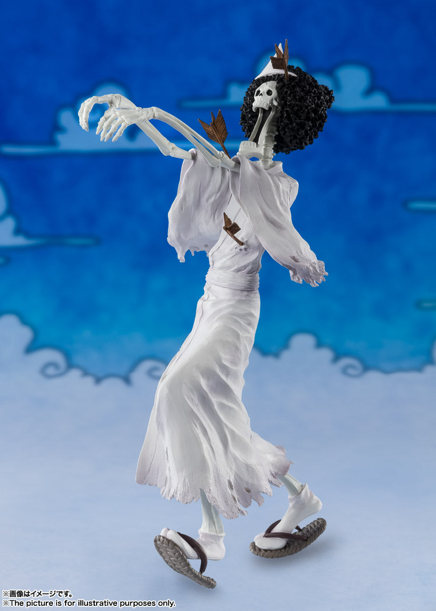 Figurine One Piece - Brook (Honekichi) & O-Tama Figuarts Zero