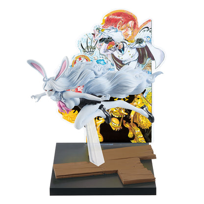 Figurine One Piece - Carrot Sulong Ichiban Kuji WT100 Memorial Eiichiro Oda Draws Great Pirate