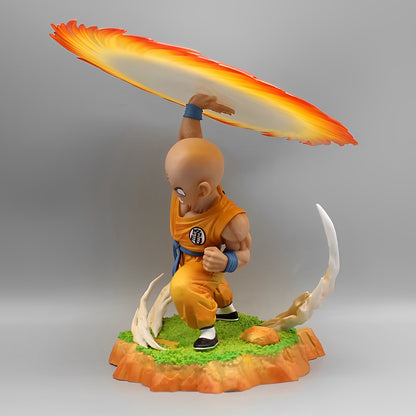 Figurine Dragon Ball - Krilin Kienzan Technique 28 cm