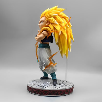 Figurine Dragon Ball - Gotenks Super Saiyan 3 Victoire 25 cm