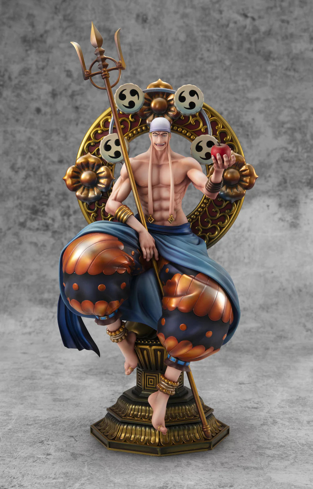 Figurine One Piece - God Ener Dieu de Skypiea NEO-MAXIMUM P.O.P Megahouse