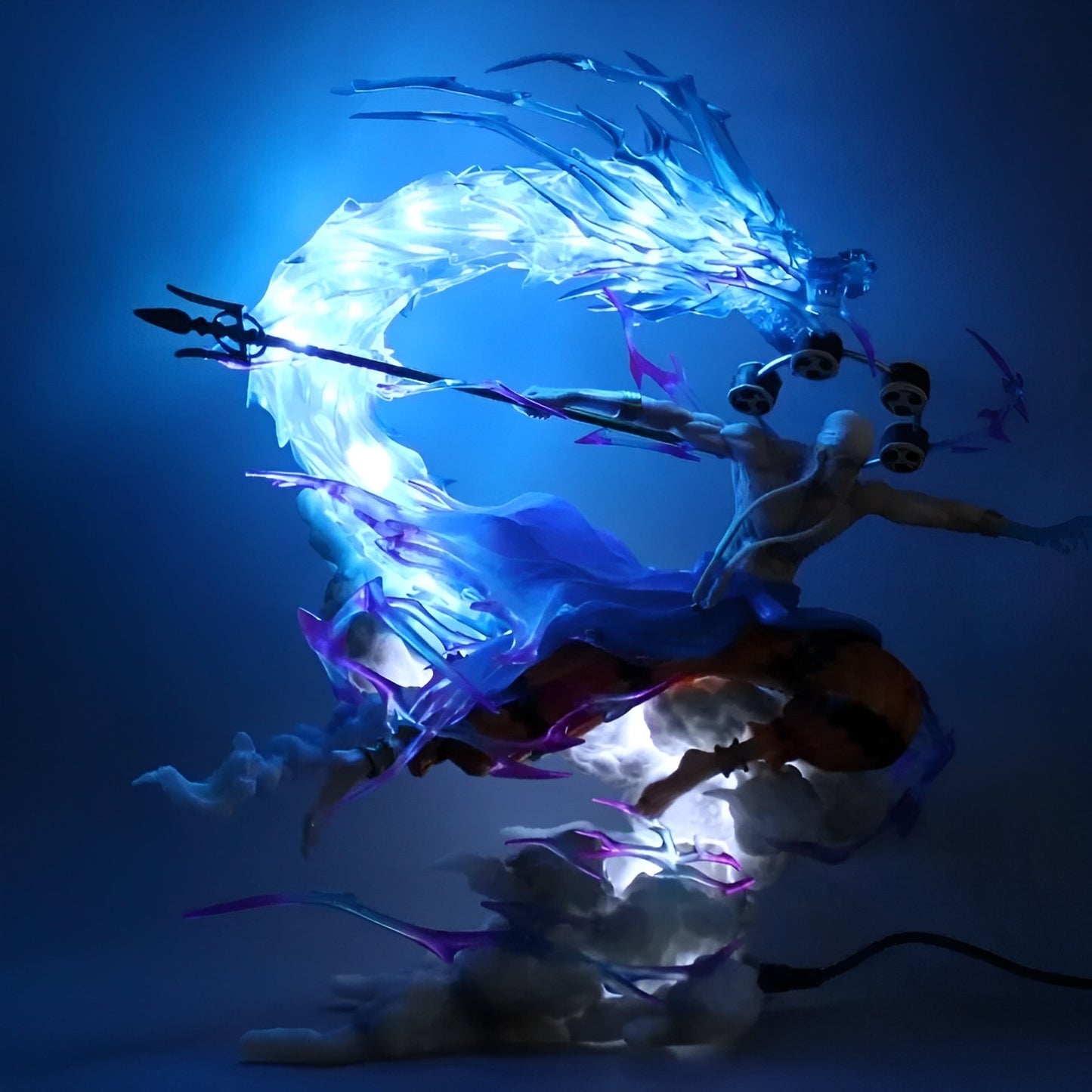 Figura di One Piece: Ener Thunder Dragon LED