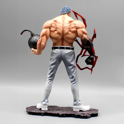 Figurine One Piece - Garp et Jeune Garp Haki Poings de Fer 26 cm