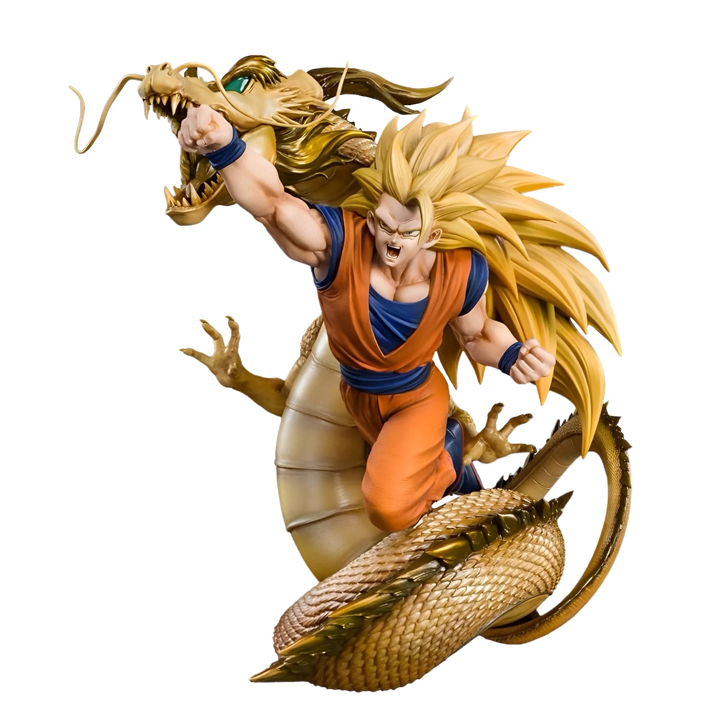 Figurine Dragon Ball - Goku SSJ3 Poing du Dragon 20 cm