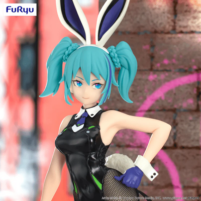 Figurine Hatsune Miku bunny violet version