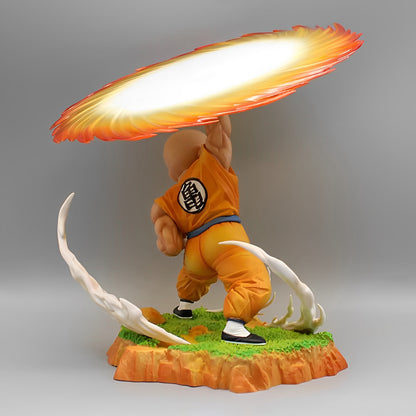 Figurine Dragon Ball - Krilin Kienzan Technique 28 cm