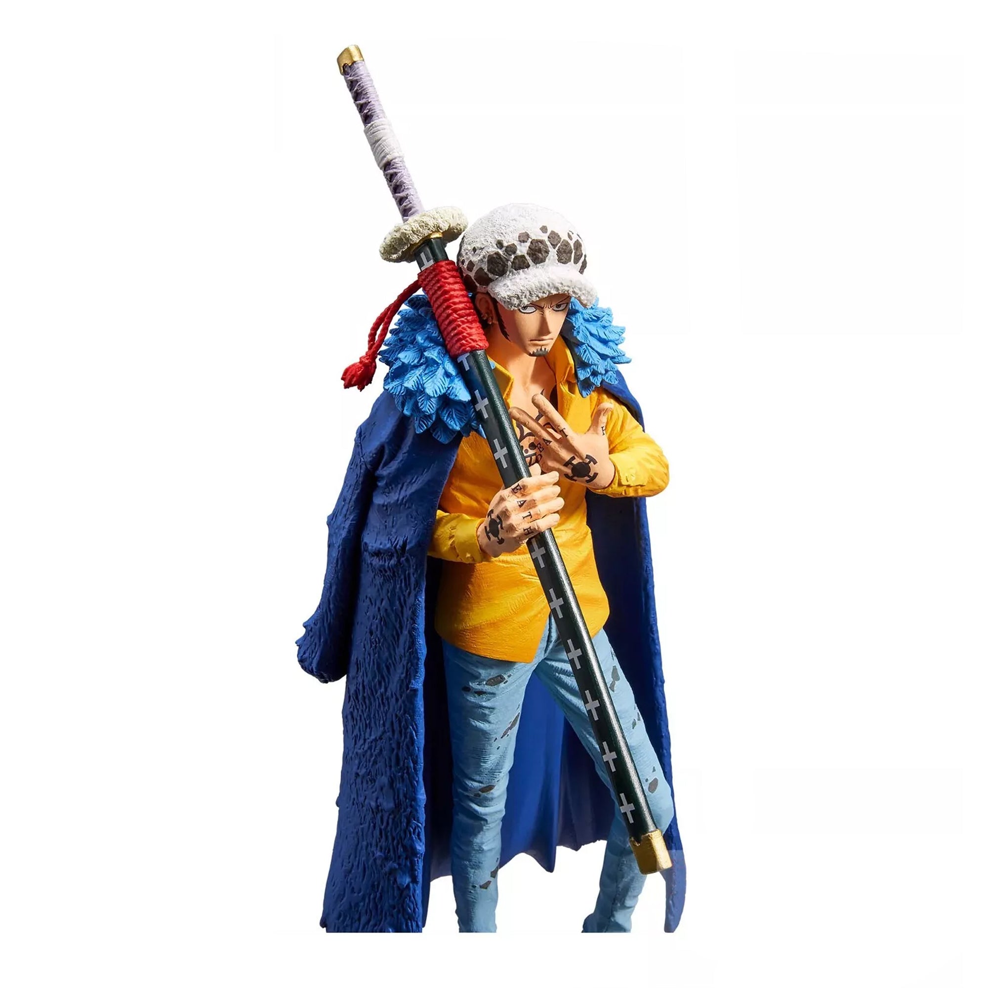 Figurine One Piece - Trafalgar Law King of Artist Wanokuni