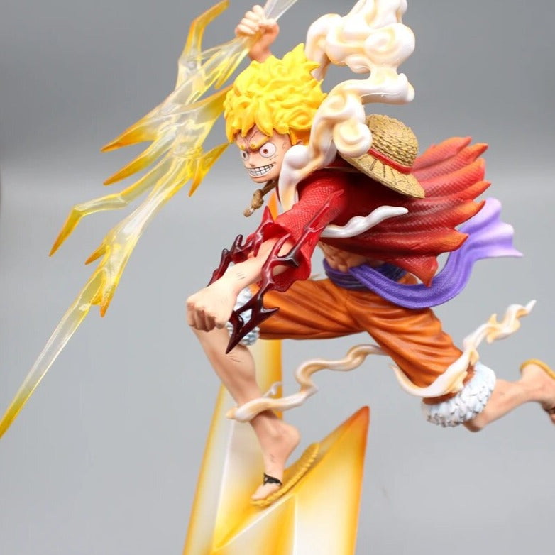 figurine wano luffy g5 onigashima thunder