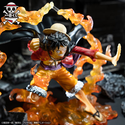 Figurine Luffy flamme One Piece