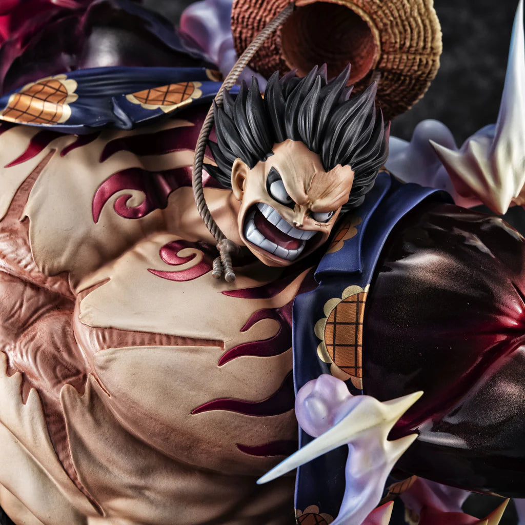Figurine One Piece - Luffy Gear 4 "Boundman" P.O.P SA-MAXIMUM Megahouse Ver. 2