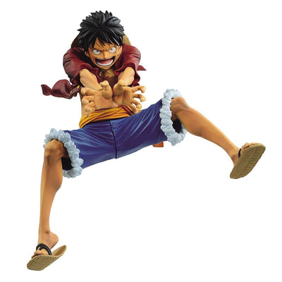 Figurine Luffy maximatic II version bleu