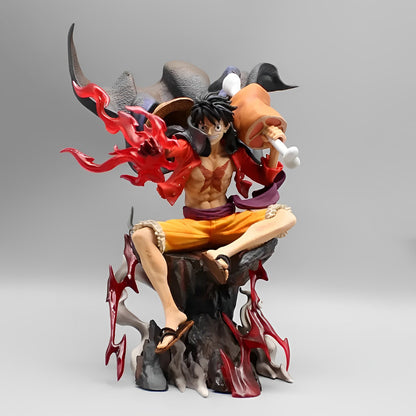 Figurine One Piece - Luffy Haki Onigashima 26 cm