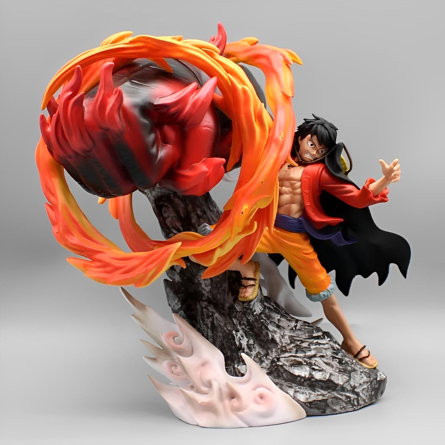 One Piece Figure - Luffy Red Roc Wano