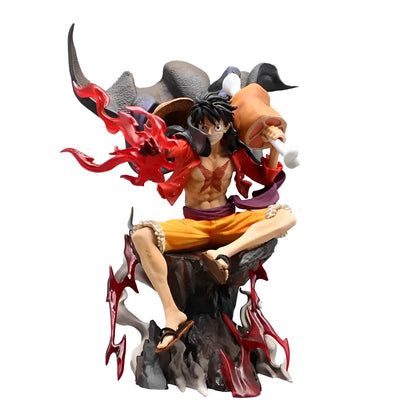 Figurine One Piece - Luffy Haki Onigashima 26 cm