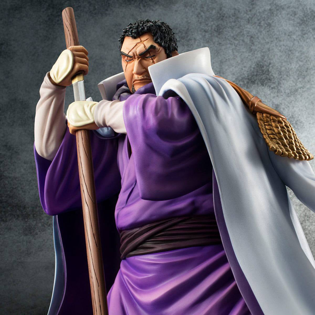 Figurine One Piece - Issho Fujitora Sailing Again P.O.P. Megahouse