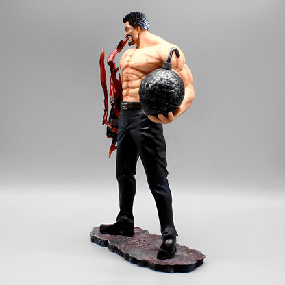 Figurine One Piece - Garp et Jeune Garp Haki Poings de Fer 26 cm