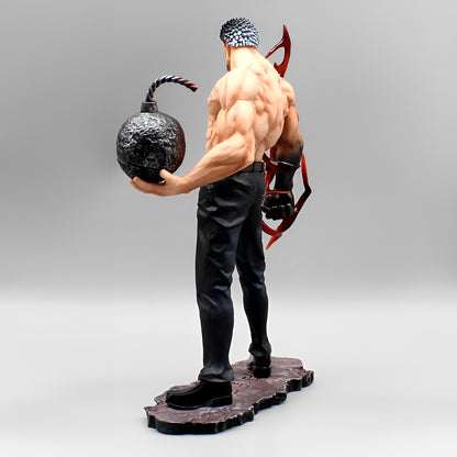 Figurine One Piece - Garp et Jeune Garp Haki Poings de Fer 26 cm