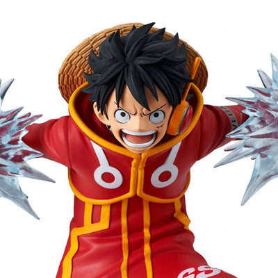 Figurine Monkey D. Luffy banpresto egghead battle record