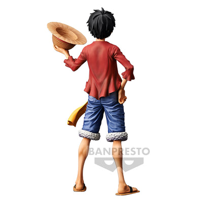 Figurine Monkey D. Luffy grandista nero
