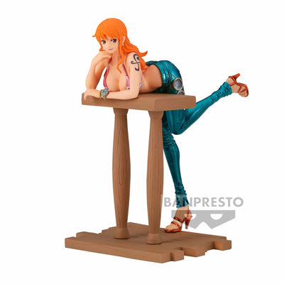 Figurine Nami One Piece metallic