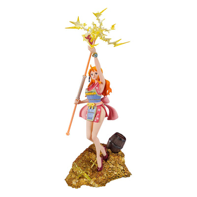 Figurine Nami One Piece thunderbolt climat tact