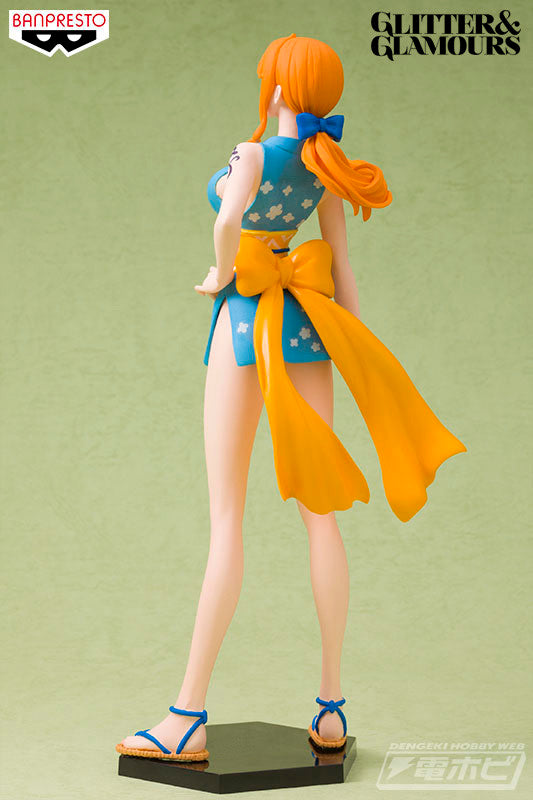 Figurine One Piece - Nami Glitter&Glamours Wanokuni Style I Ver. A