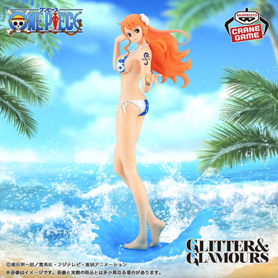 Figurine Nami woman One Piece bikini style