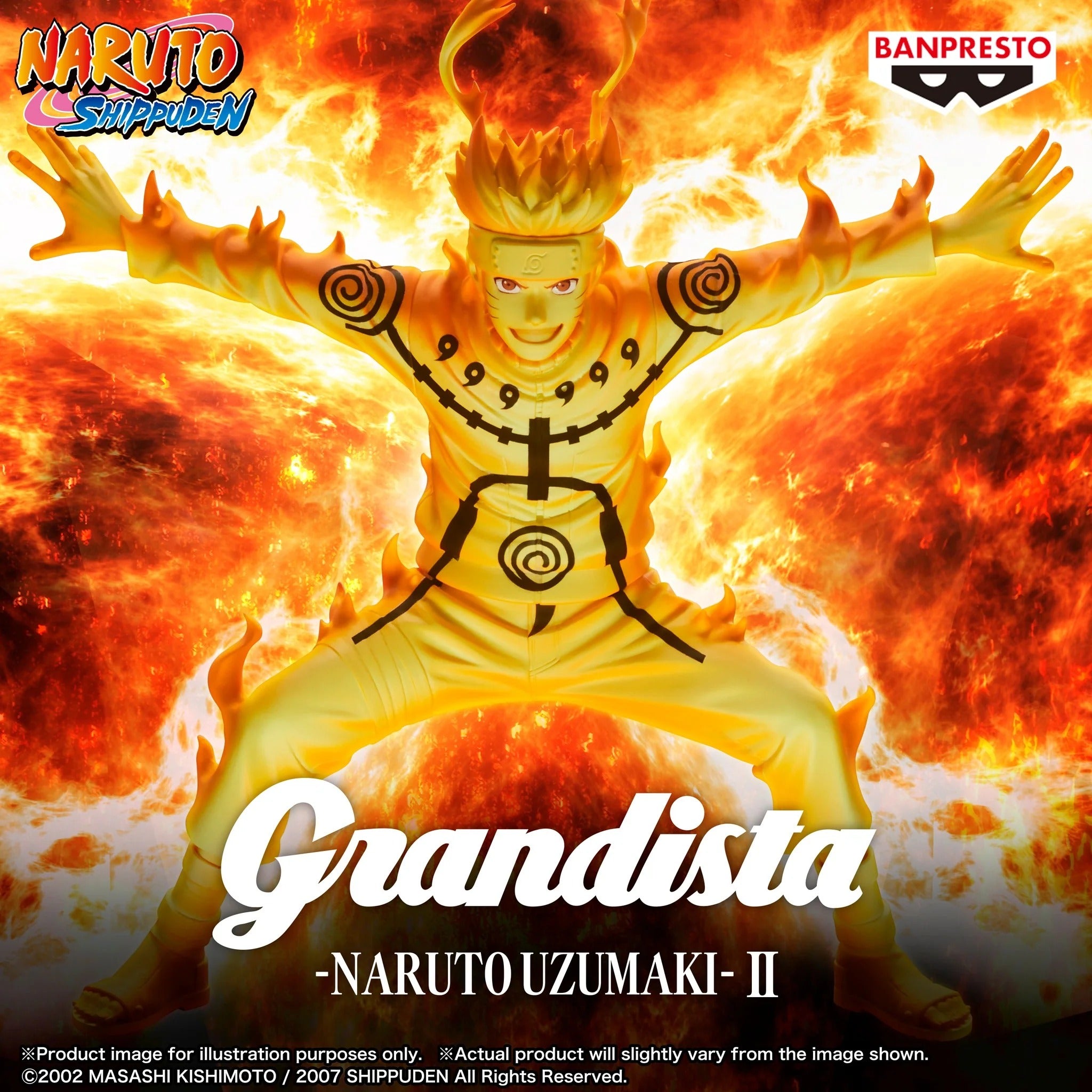 Figurine Naruto - Naruto Uzumaki II Grandista
