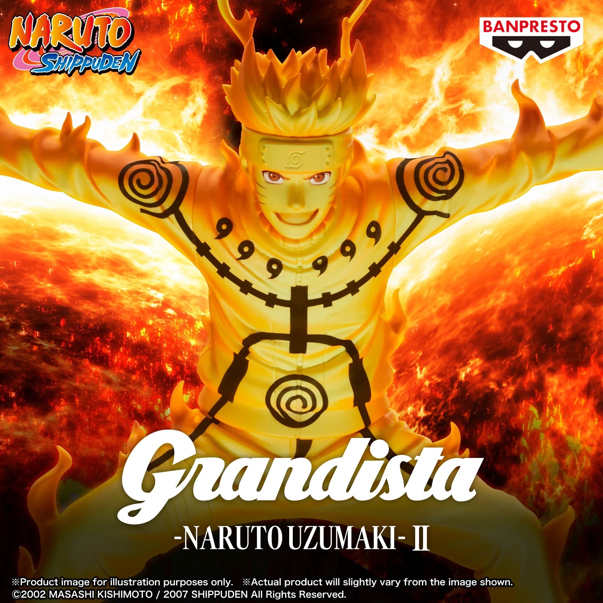 Figurine Naruto - Naruto Uzumaki II Grandista