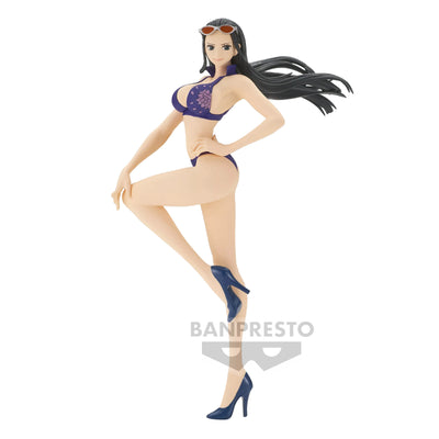 Figurine Nico Robin violet bikini