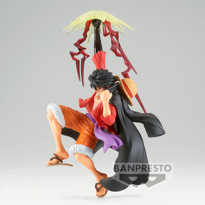 Figurine One Piece Luffy battle record onigashima