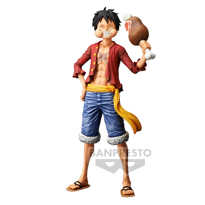 Figurine One Piece - Monkey D. Luffy Grandista Nero