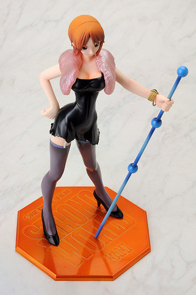 Figurine One Piece Nami edition limitee megahouse strong film
