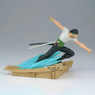 Figurine Roronoa Zoro battle scene senkozekkei banpresto