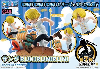 Figurine One Piece - Sanji RUN! RUN! RUN! G.E.M Megahouse