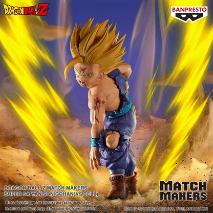 Figurine Dragon Ball - Son Gohan SSJ vs Cell Match Makers