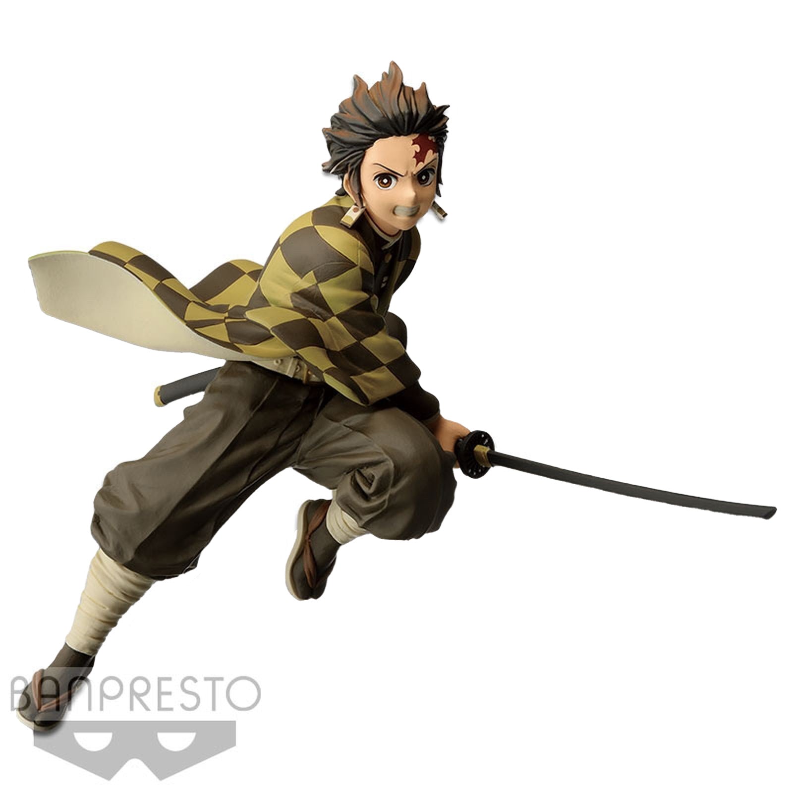 Figurine Demon Slayer - Tanjiro Kamado Vibration Stars Sepia Ver.