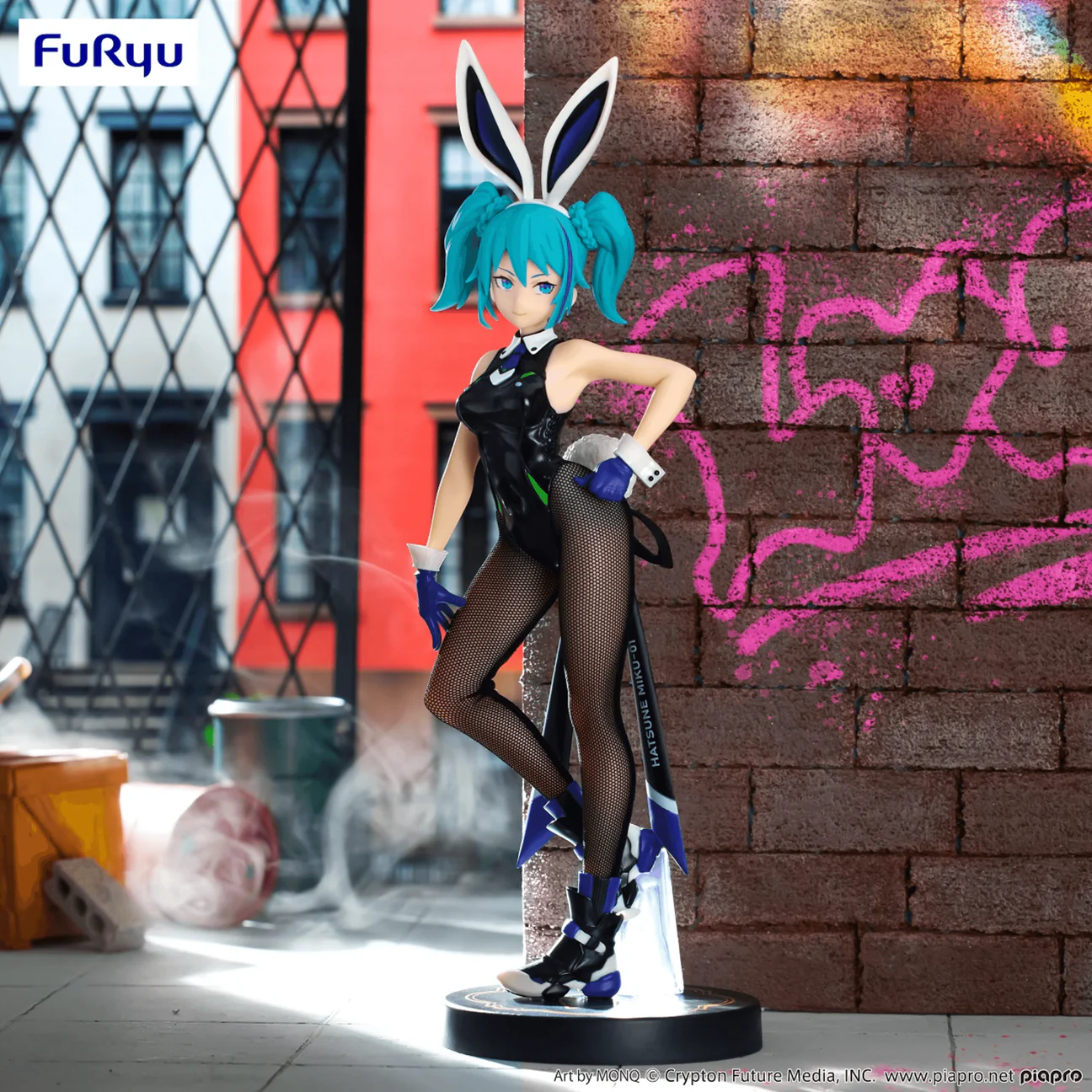 Figurine Vocaloid - Hatsune Miku BiCute Bunnies Street Violet Ver.