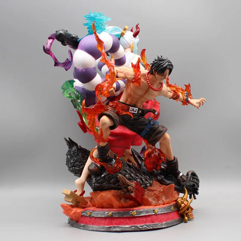 Figurine One Piece - Ace X Yamato