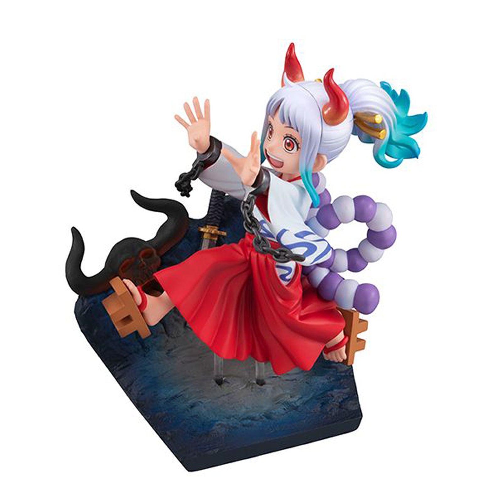 Figurine One Piece - Yamato RUN! RUN! RUN! G.E.M. Megahouse