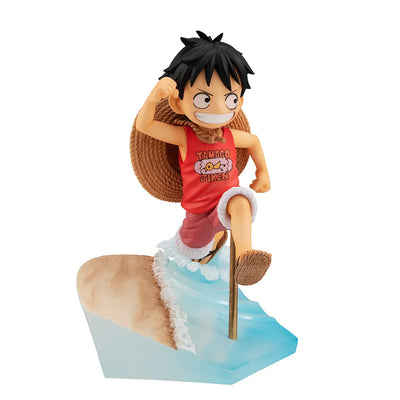 Figurine young Luffy One Piece megahouse